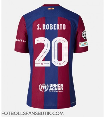 Barcelona Sergi Roberto #20 Replika Hemmatröja 2023-24 Kortärmad